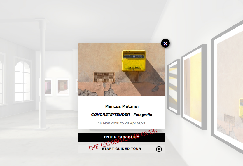 Marcus Metzner - Photography: Exhibition CONCRETE/TENDER 2021 virtual