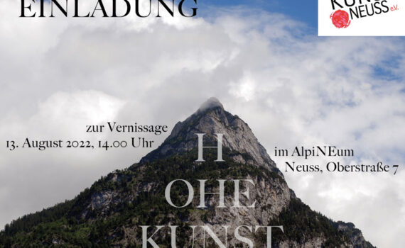 Ausstellung Hohe Kunst - AlpiNEum Neuss - 2022 - Künster des Kunst.Neuss e.V. - Metzner Fotografie
